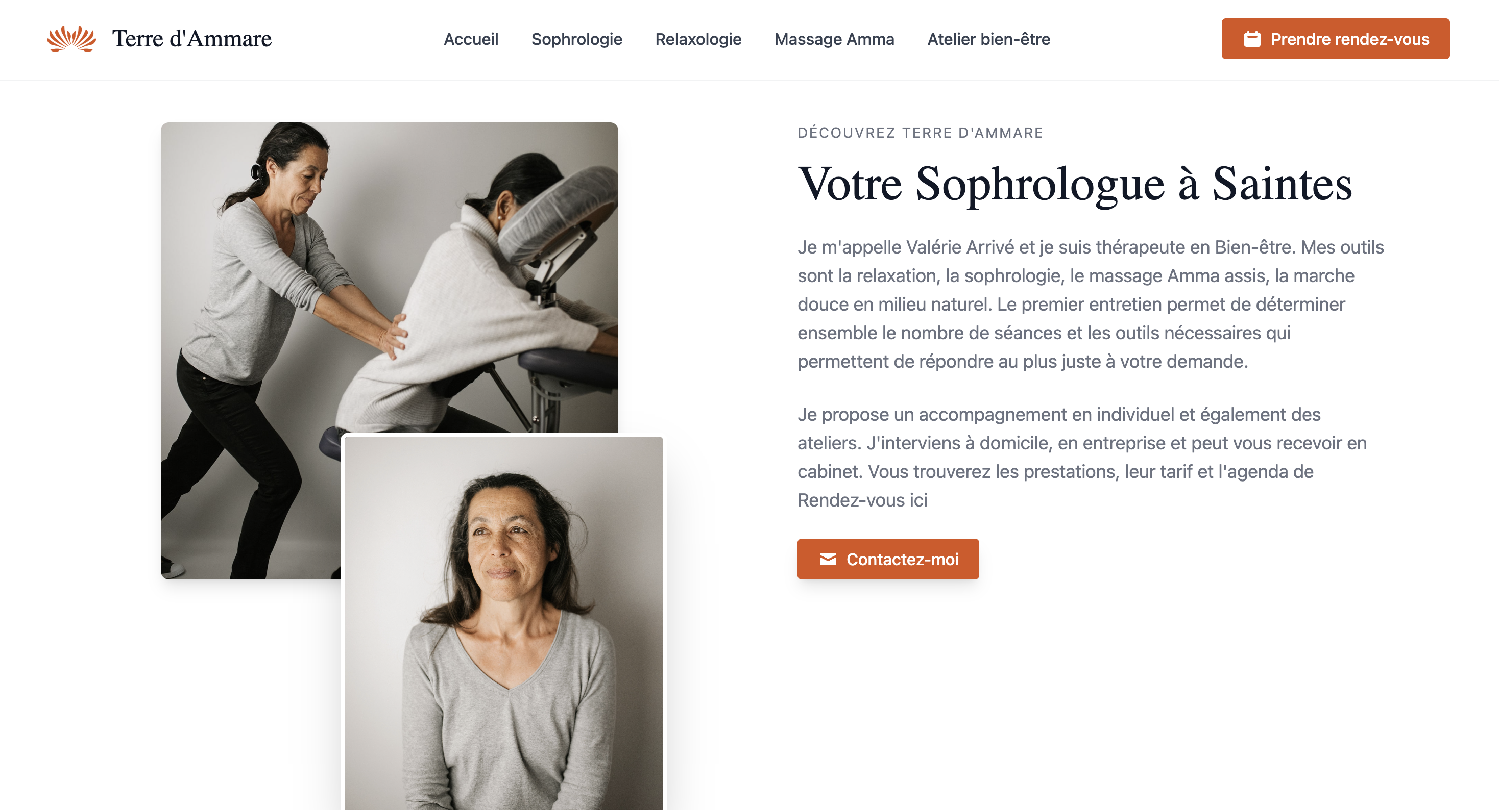 Terre d'Ammare — Sophrologie & Massage